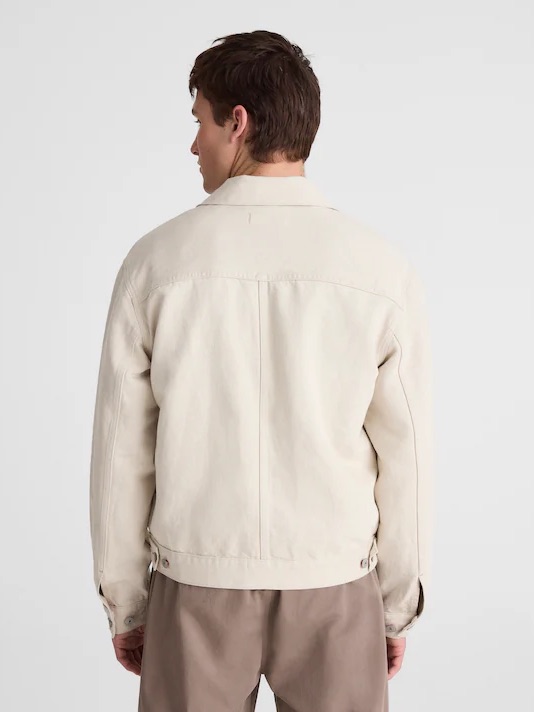 Madewell Denim Zip-Front Trucker Jacket In Holbrook Wash Size Xl Nwt $178 Nz143 — image 4 of 8